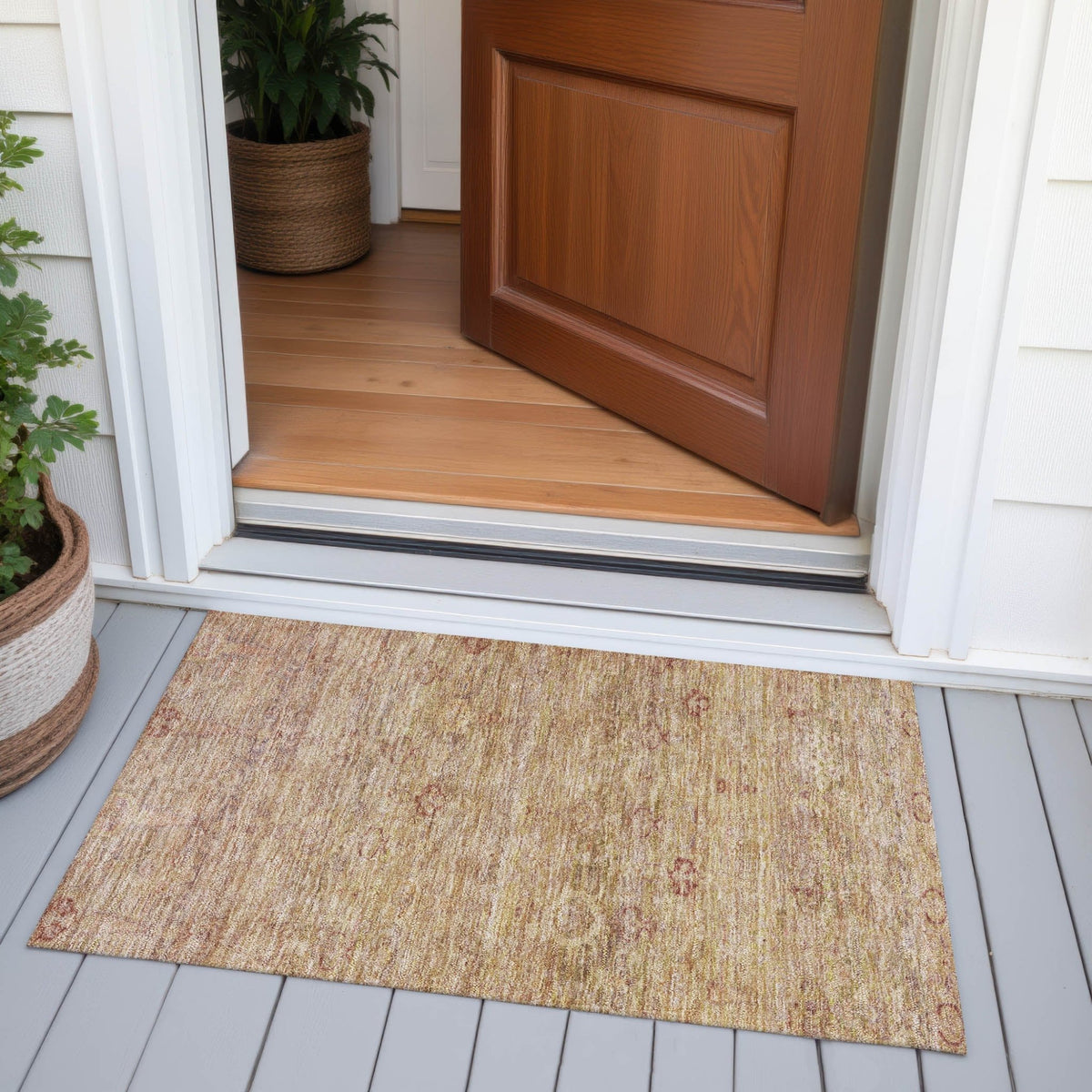 Addison Chantille ACN2090 Global Machine Made Traditional Coral Rug
