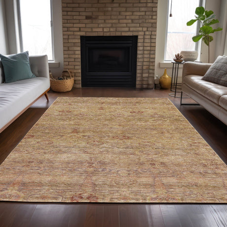 Addison Chantille ACN2090 Global Machine Made Traditional Coral Rug