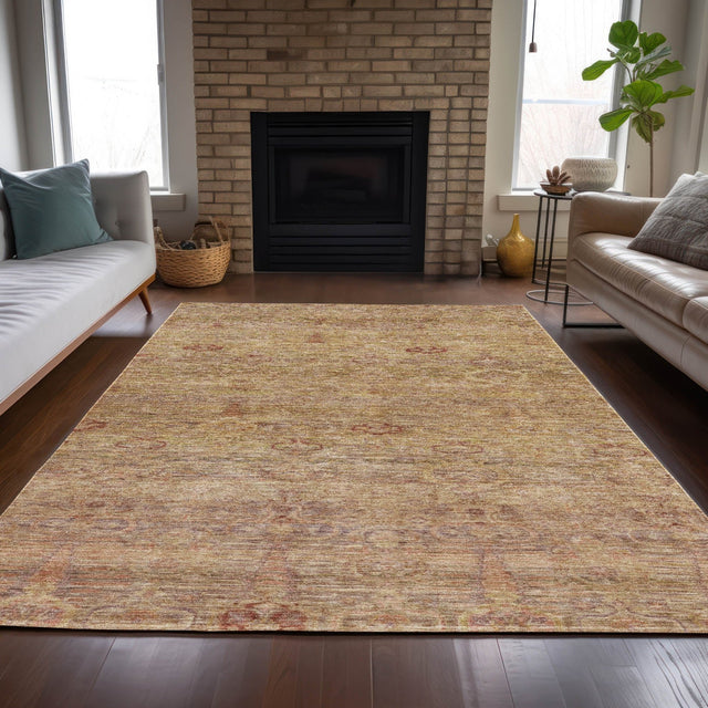 Addison Chantille ACN2090 Global Machine Made Traditional Coral Rug
