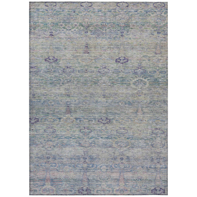 Addison Chantille ACN2090 Global Machine Made Traditional Plum Rug