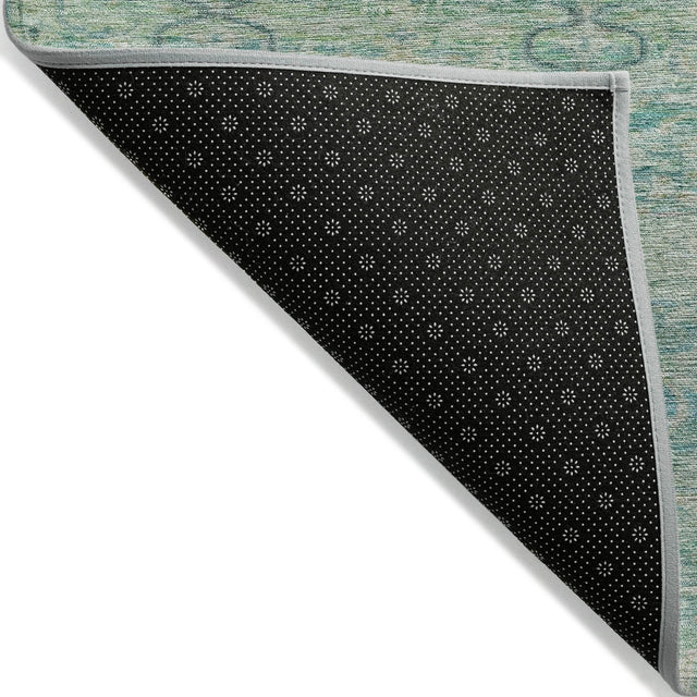 Addison Chantille ACN2090 Global Machine Made Traditional Teal Rug