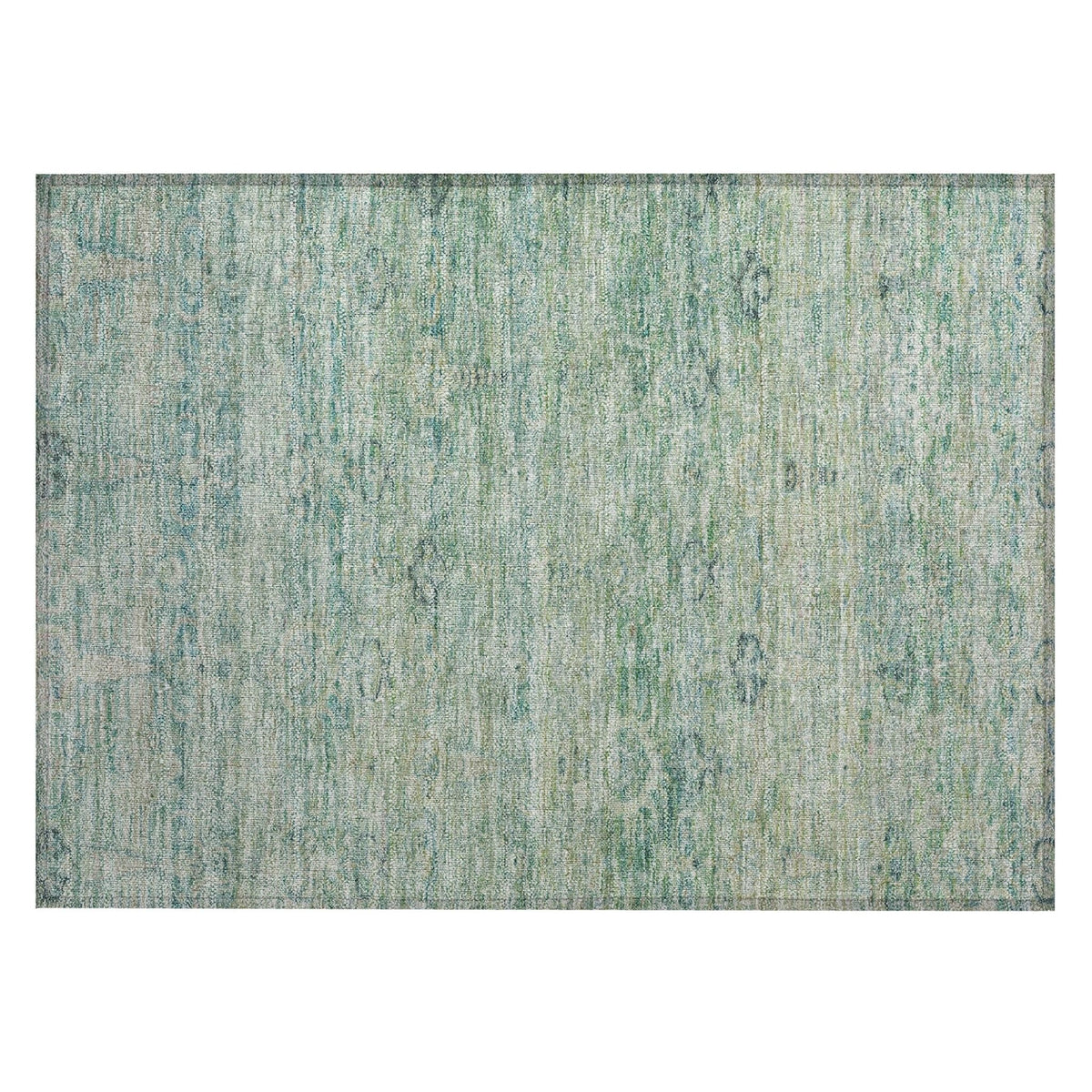 Addison Chantille ACN2090 Global Machine Made Traditional Teal Rug
