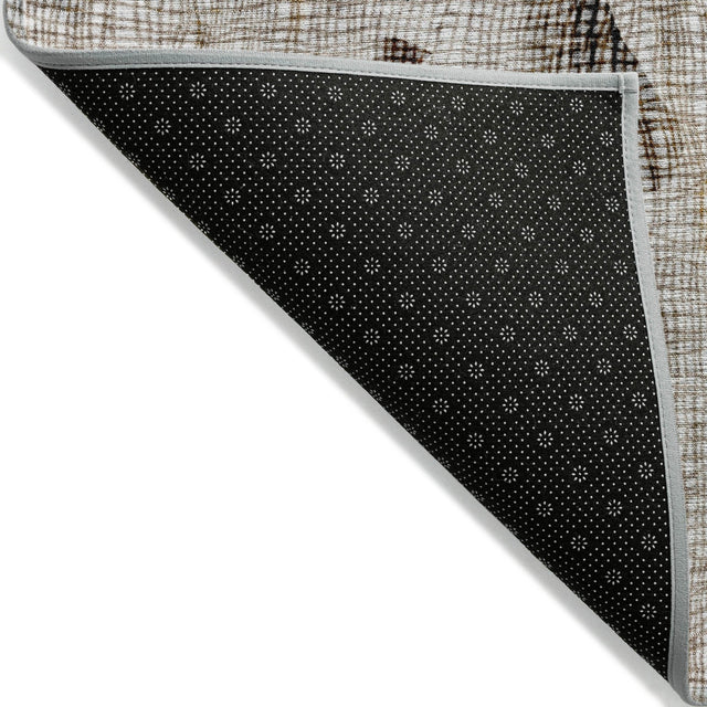 Addison Chantille ACN2092 Abstract Machine Made Transitional Linen Rug