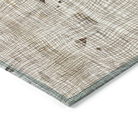 Addison Chantille ACN2092 Abstract Machine Made Transitional Linen Rug
