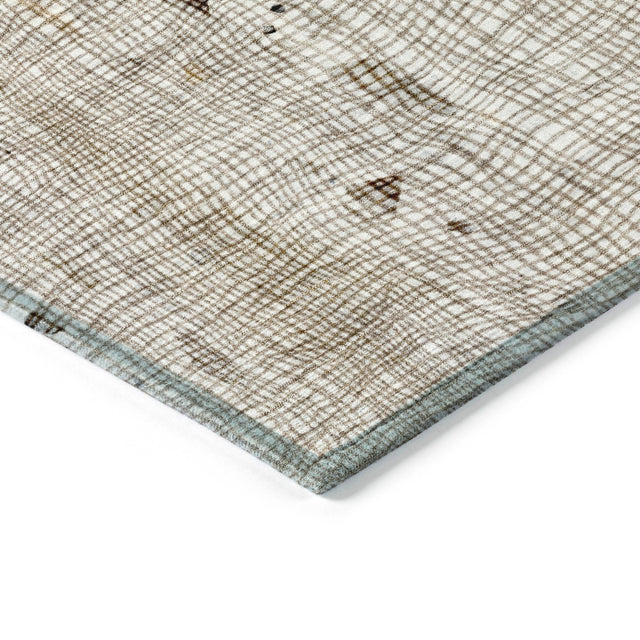 Addison Chantille ACN2092 Abstract Machine Made Transitional Linen Rug