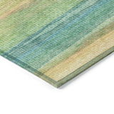 Addison Chantille ACN2093 Stripes Machine Made Transitional Aloe Rug