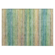 Addison Chantille ACN2093 Stripes Machine Made Transitional Aloe Rug