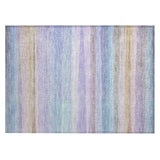 Addison Chantille ACN2093 Stripes Machine Made Transitional Lavender Rug