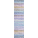 Addison Chantille ACN2093 Stripes Machine Made Transitional Lavender Rug