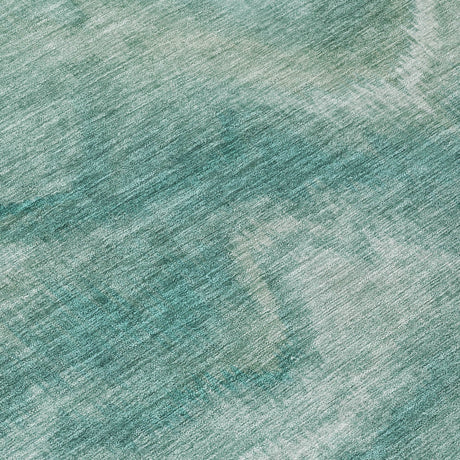 Addison Chantille ACN2095 Waves Machine Made Transitional Teal Rug