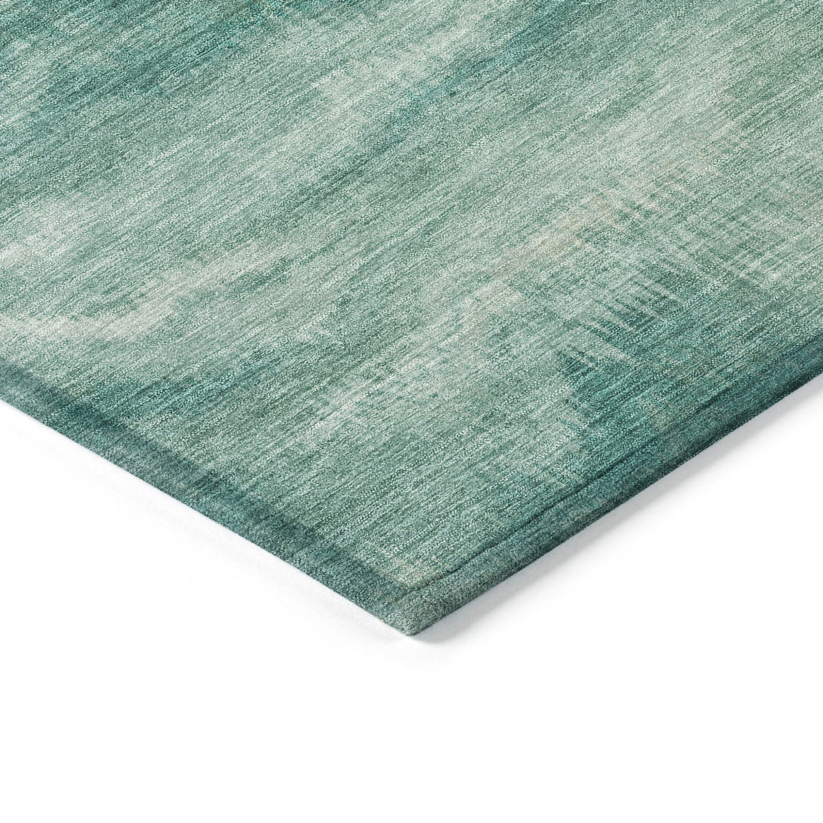 Addison Chantille ACN2095 Waves Machine Made Transitional Teal Rug