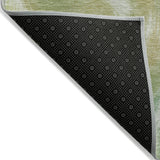 Addison Chantille ACN2096 Abstract Machine Made Transitional Green Rug