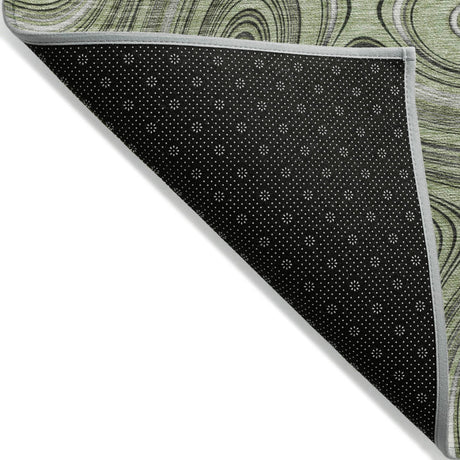 Addison Chantille ACN2097 Geometric Machine Made Transitional Aloe Rug