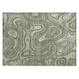 Addison Chantille ACN2097 Geometric Machine Made Transitional Aloe Rug