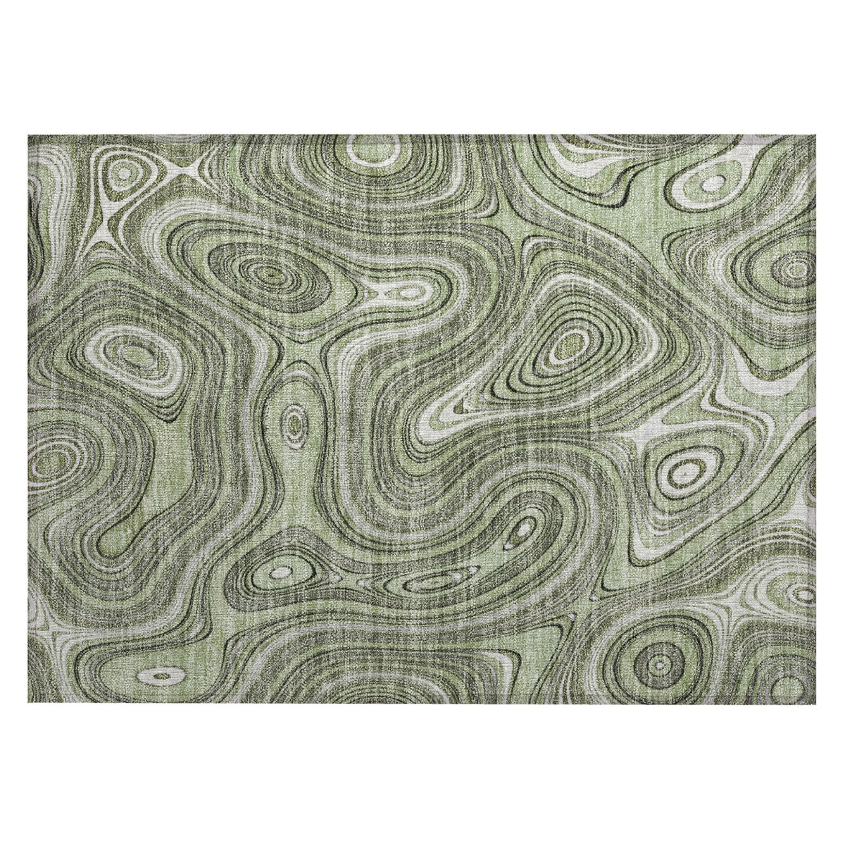 Addison Chantille ACN2097 Geometric Machine Made Transitional Aloe Rug