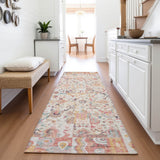 Addison Chantille ACN2099 Global Machine Made Traditional Pink Rug