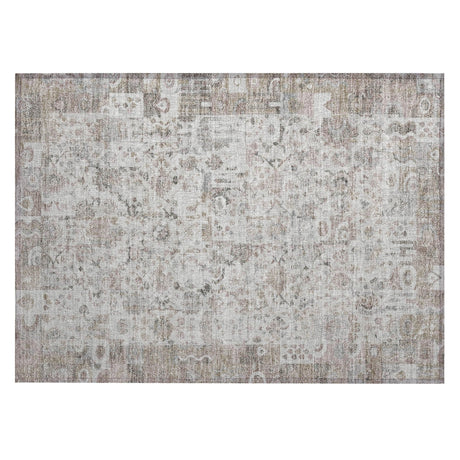 Addison Chantille ACN2099 Global Machine Made Traditional Taupe Rug