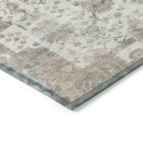 Addison Chantille ACN2099 Global Machine Made Traditional Taupe Rug