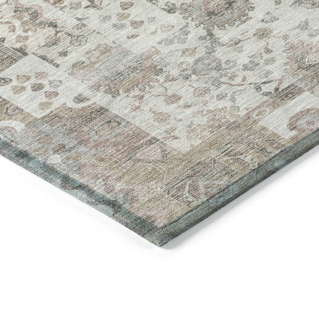 Addison Chantille ACN2099 Global Machine Made Traditional Taupe Rug