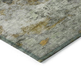 Addison Chantille ACN2100 Abstract Machine Made Transitional Olive Rug