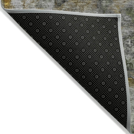 Addison Chantille ACN2100 Abstract Machine Made Transitional Olive Rug