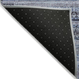 Addison Chantille ACN2101 Stripes Machine Made Transitional Blue Rug