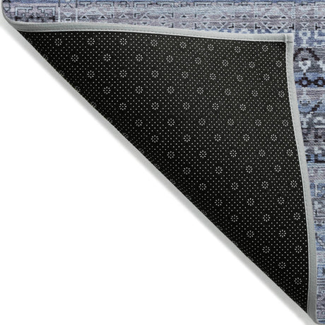 Addison Chantille ACN2101 Stripes Machine Made Transitional Blue Rug