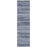 Addison Chantille ACN2101 Stripes Machine Made Transitional Blue Rug
