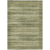 Addison Chantille ACN2101 Stripes Machine Made Transitional Green Rug
