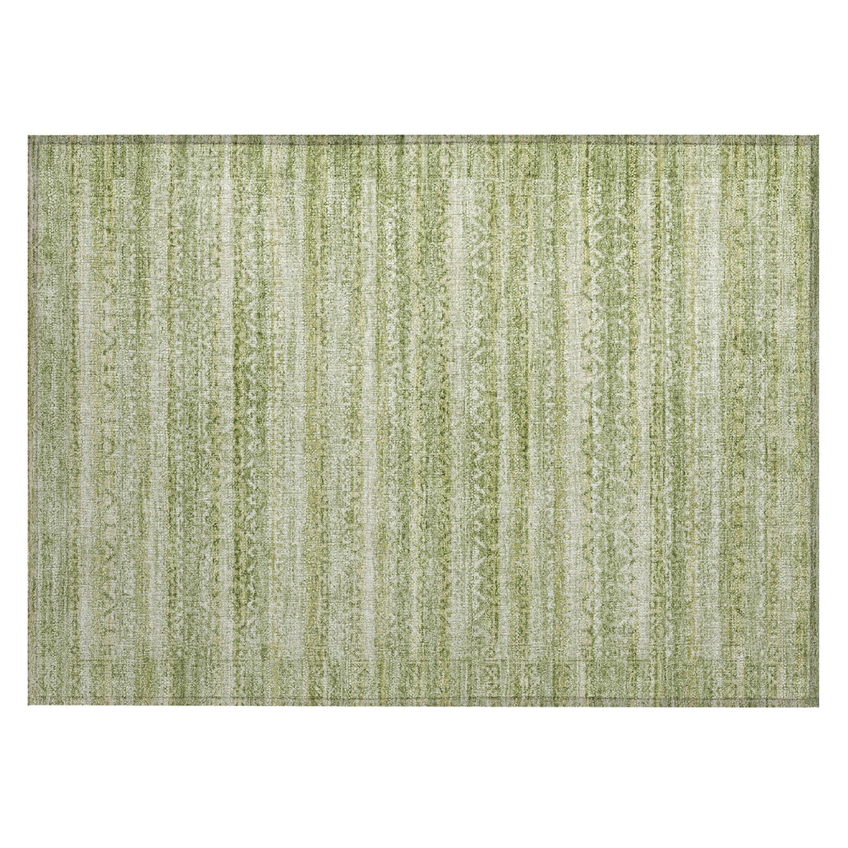 Addison Chantille ACN2101 Stripes Machine Made Transitional Sage Rug