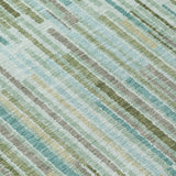 Addison Chantille ACN2102 Stripes Machine Made Transitional Aloe Rug