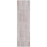 Addison Chantille ACN2102 Stripes Machine Made Transitional Coral Rug