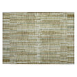 Addison Chantille ACN2102 Stripes Machine Made Transitional Khaki Rug