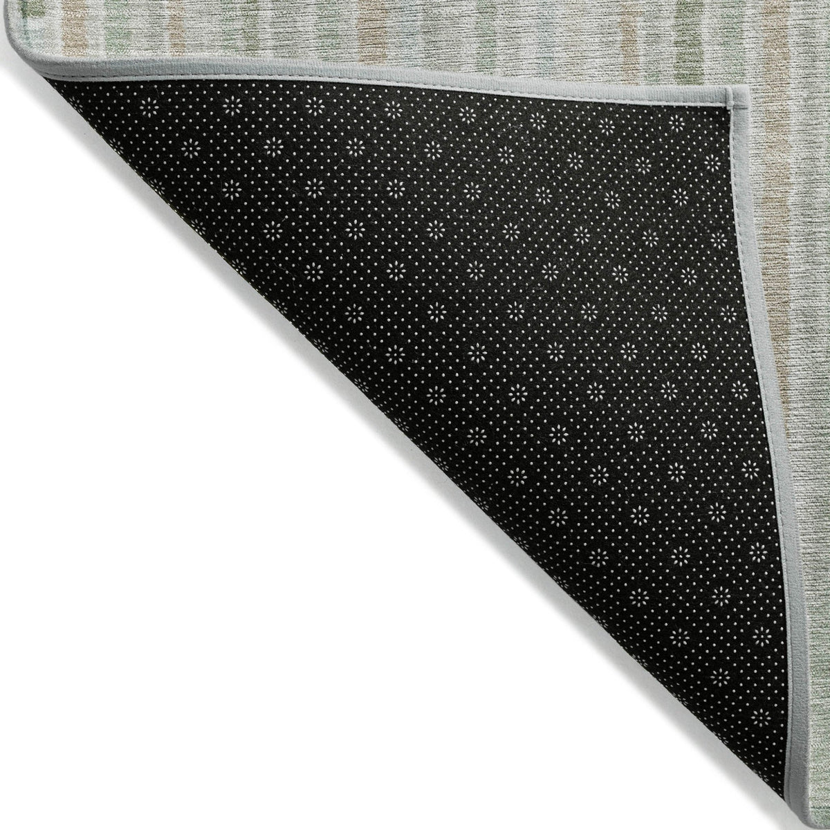 Addison Chantille ACN2102 Stripes Machine Made Transitional Sage Rug