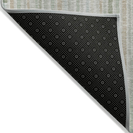 Addison Chantille ACN2102 Stripes Machine Made Transitional Sage Rug