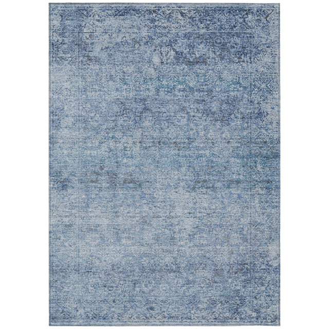 Addison Chantille ACN2103 Global Machine Made Traditional Blue Rug