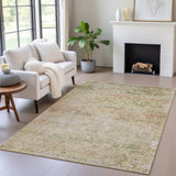 Addison Chantille ACN2103 Global Machine Made Traditional Gold Rug