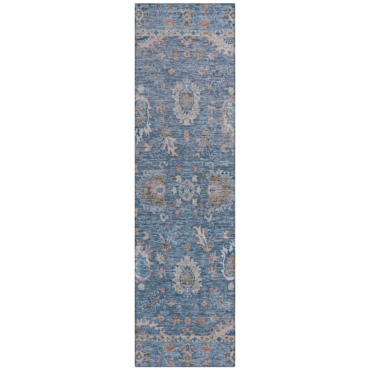 Addison Chantille ACN2104 Global Machine Made Traditional Blue Rug