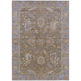 Addison Chantille ACN2104 Global Machine Made Traditional Brown Rug