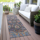 Addison Chantille ACN2104 Global Machine Made Traditional Gray Rug