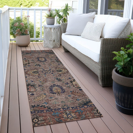 Addison Chantille ACN2104 Global Machine Made Traditional Mocha Rug