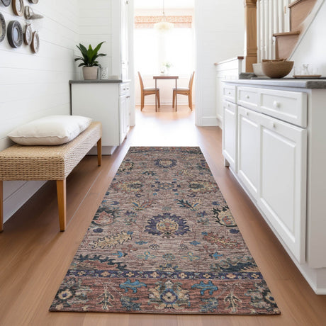 Addison Chantille ACN2104 Global Machine Made Traditional Mocha Rug
