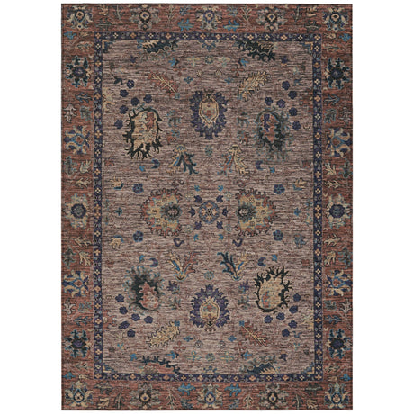 Addison Chantille ACN2104 Global Machine Made Traditional Mocha Rug
