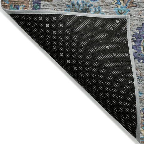 Addison Chantille ACN2104 Global Machine Made Traditional Pewter Rug