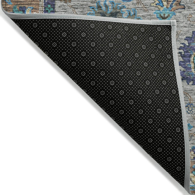 Addison Chantille ACN2104 Global Machine Made Traditional Pewter Rug