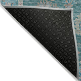 Addison Chantille ACN2104 Global Machine Made Traditional Teal Rug
