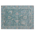 Addison Chantille ACN2104 Global Machine Made Traditional Teal Rug