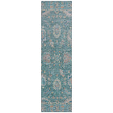 Addison Chantille ACN2104 Global Machine Made Traditional Teal Rug