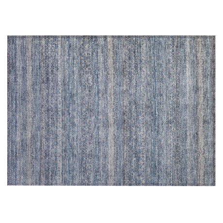 Addison Chantille ACN2105 Stripes Machine Made Transitional Blue Rug