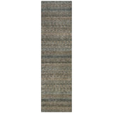 Addison Chantille ACN2105 Stripes Machine Made Transitional Chocolate Rug